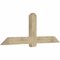 Ekena Millwork Eugene Rough Sawn Timber Gable Bracket, Douglas Fir, 72"W x 27"H x 4"D x 6"F, 9/12 Pitch GBW072X27X0406EUG00RDF - alternate 2
